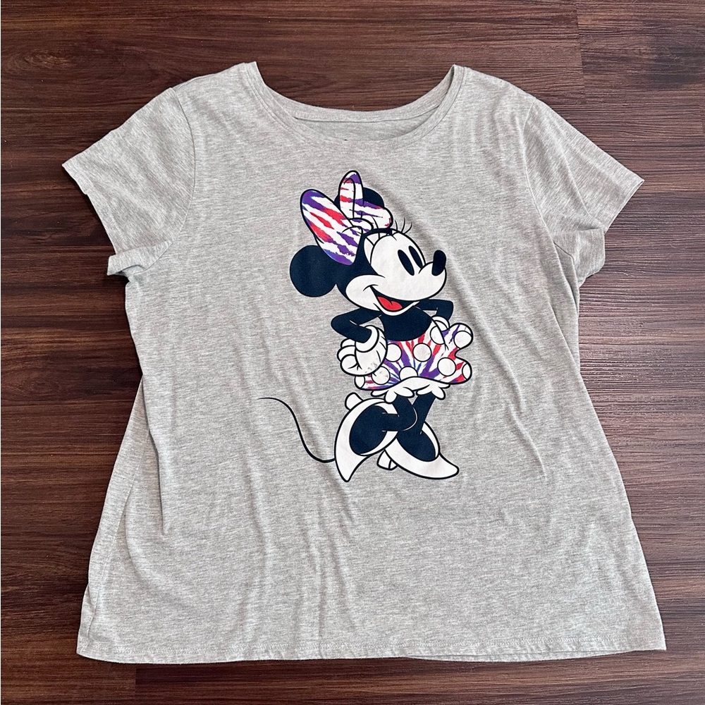 Disney Minnie Mouse Gray T-Shirt